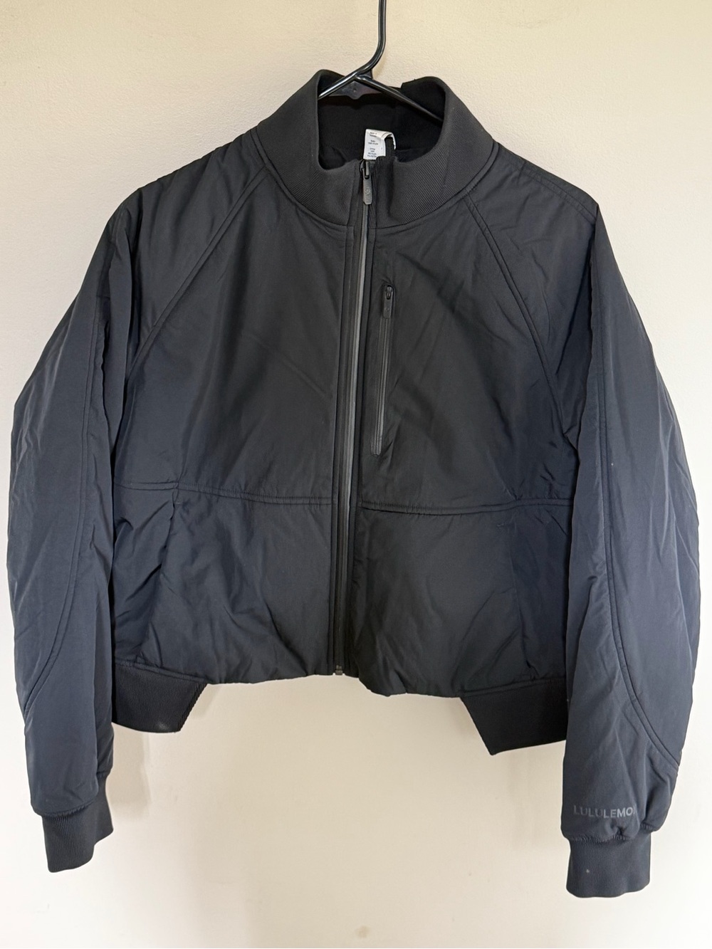 lululemon athletica Black Women's Zip-Front Lightweight Puffer Jacket